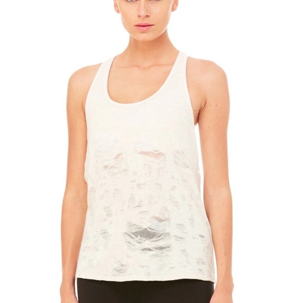 All Yoga Distressed Pure Tank